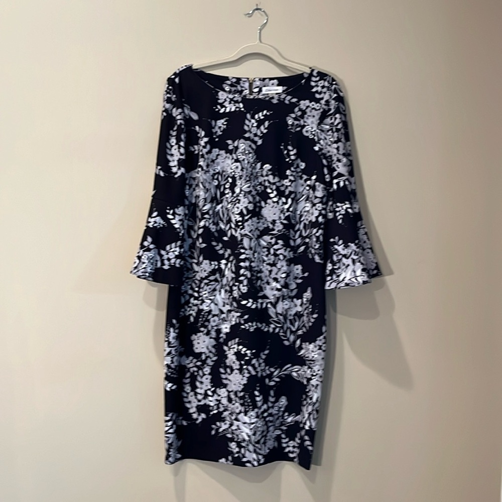 Calvin Klein peplum dress size 14 and EUC